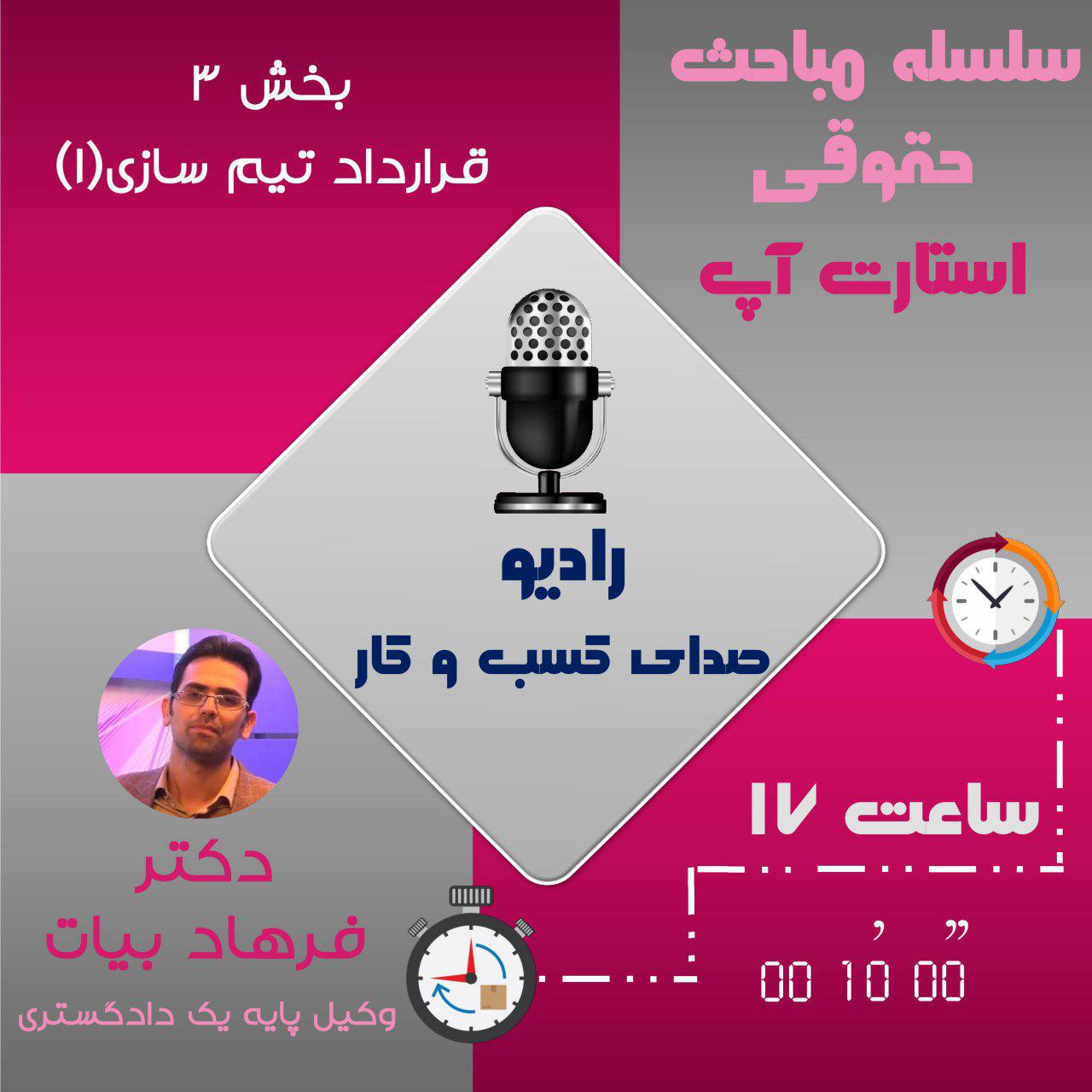 سلسله مباحث حقوقی استارت آپ ها؛ قرارداد تیم سازی